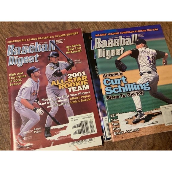 Baseball Digest 2001 Back Issues  (8 magazines) - Picture 4 of 5